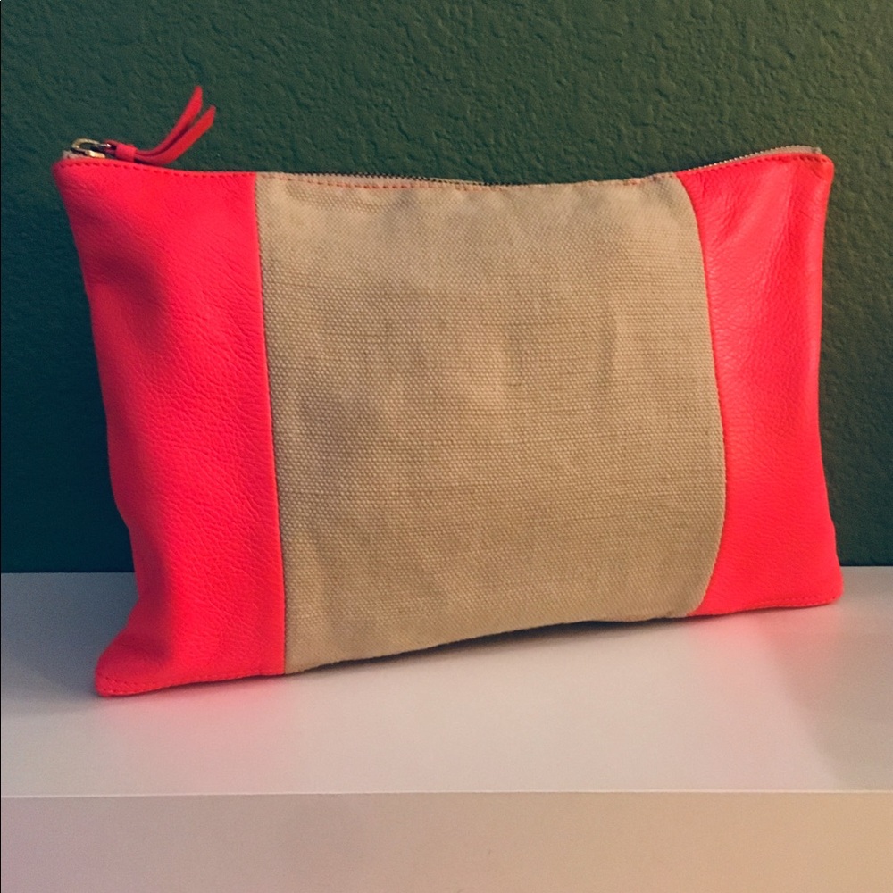 Gap Leather Clutch